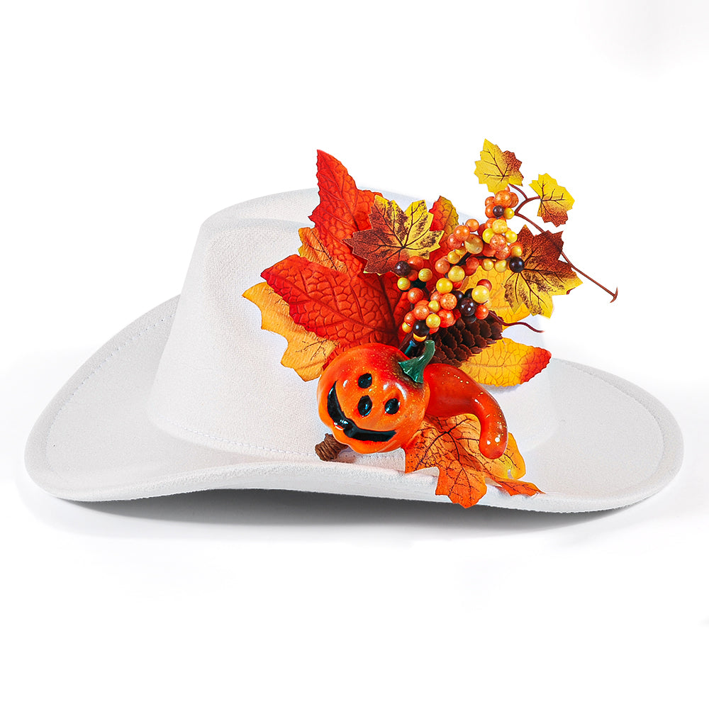 Halloween Pumpkin Felt Hat(Includes all accessories)