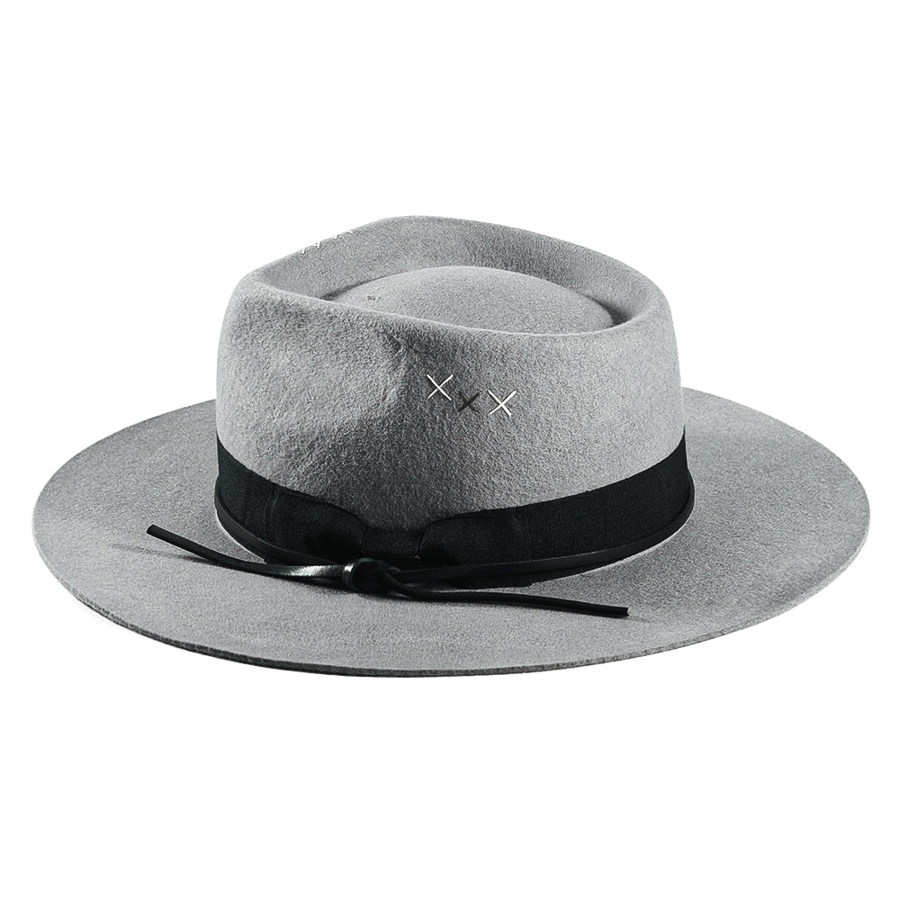 Fedora Felt Hat-Gray