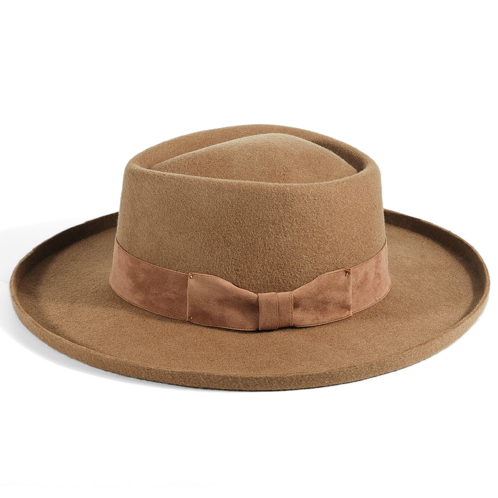 Fedora Felt-Khaki