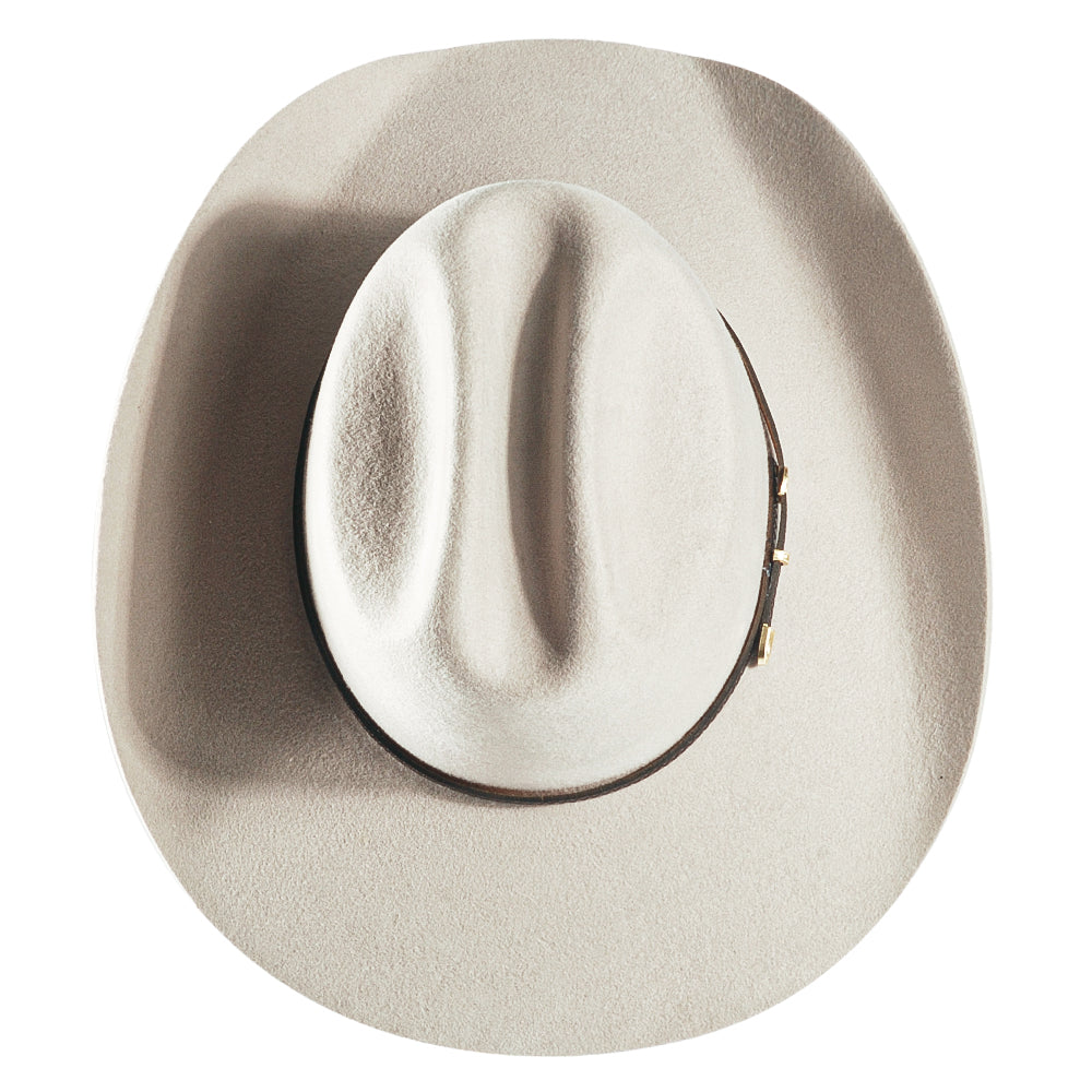 Western Cowboy Felt Hat-Gray