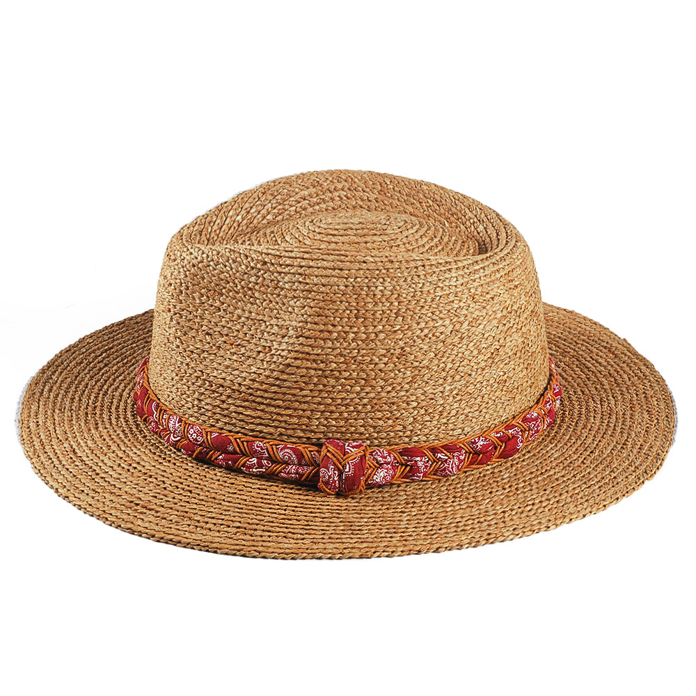 Straw Fedora Hat