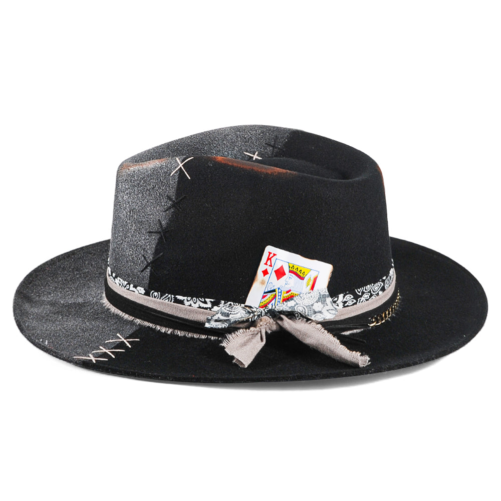 Cool Vintage Fedora Felt(Includes All The Accessories)