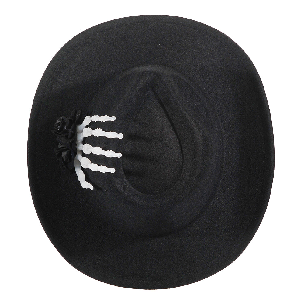 Halloween Glow-in-the-Dark Ghost Paw Felt Hat(Includes all accessories)