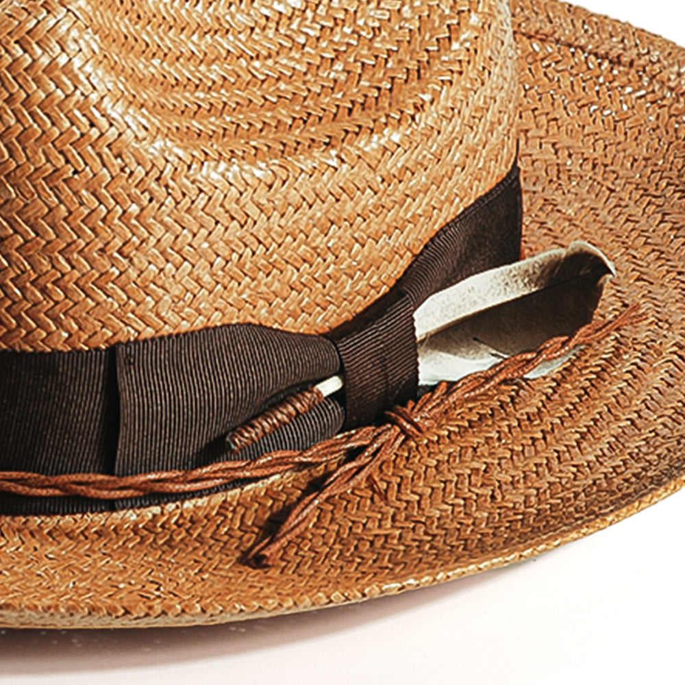 Miller Ranch Fedora Hat - Patriotic Straw(Includes All The Accessories)