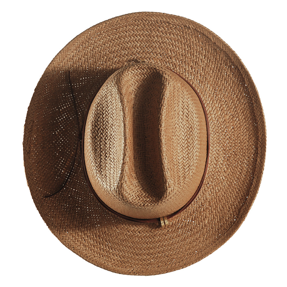 Miller Ranch Fedora Hat - Patriotic Straw