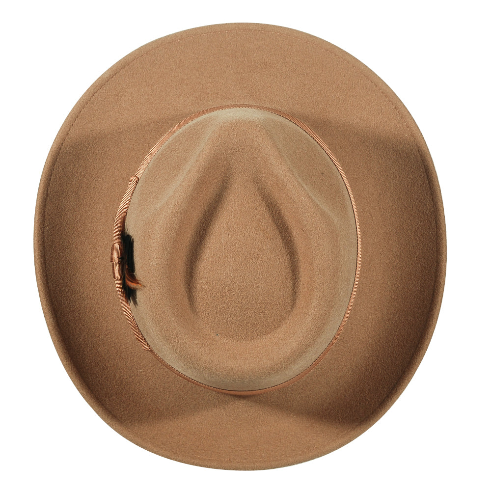 Fedora Felt-Khaki