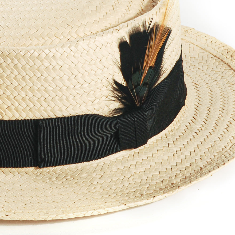 Handcrafted Straw Hat-Beige