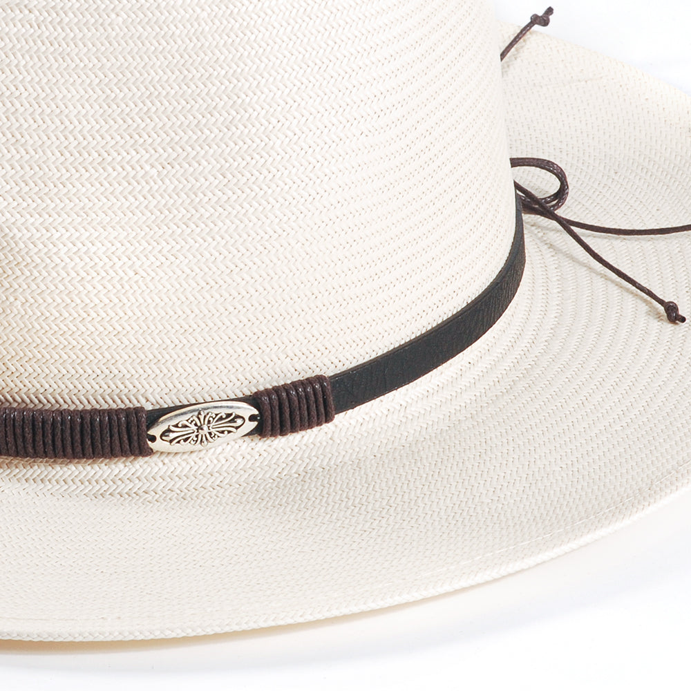 Handcrafted Panama Straw Hat-White