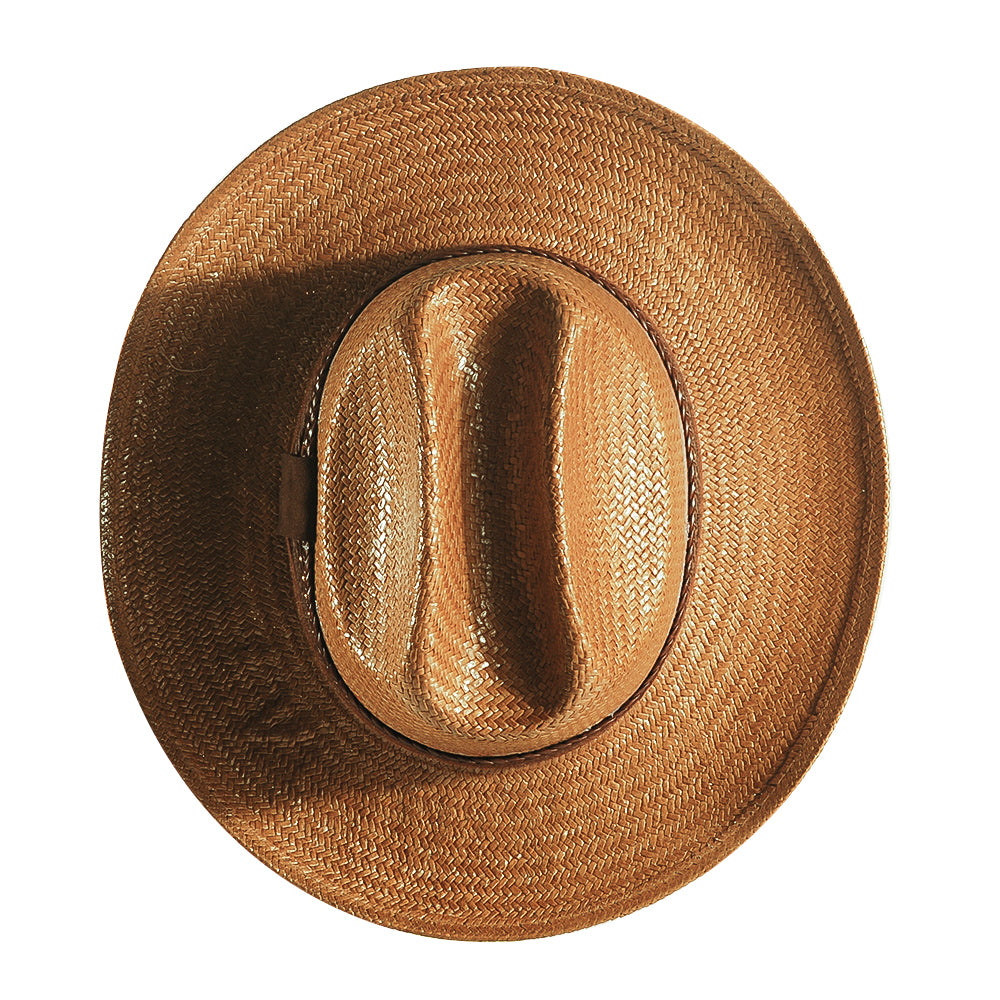 Miller Ranch Fedora Hat - Patriotic Straw