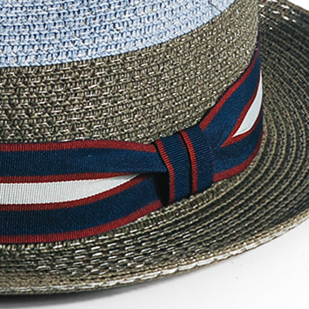 Stetson Roark For Belfry Straw Hat-Olive green