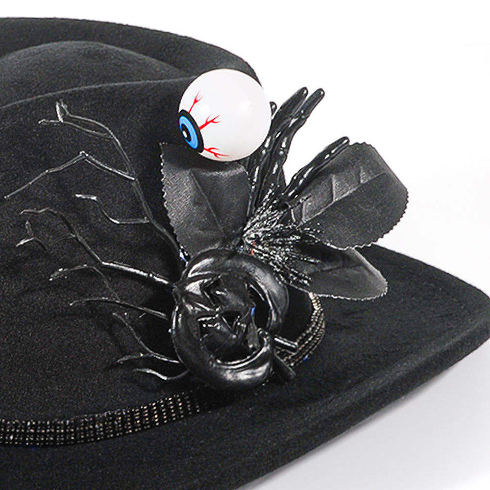 Halloween Eyes Felt Hat(Includes All The Accessories)