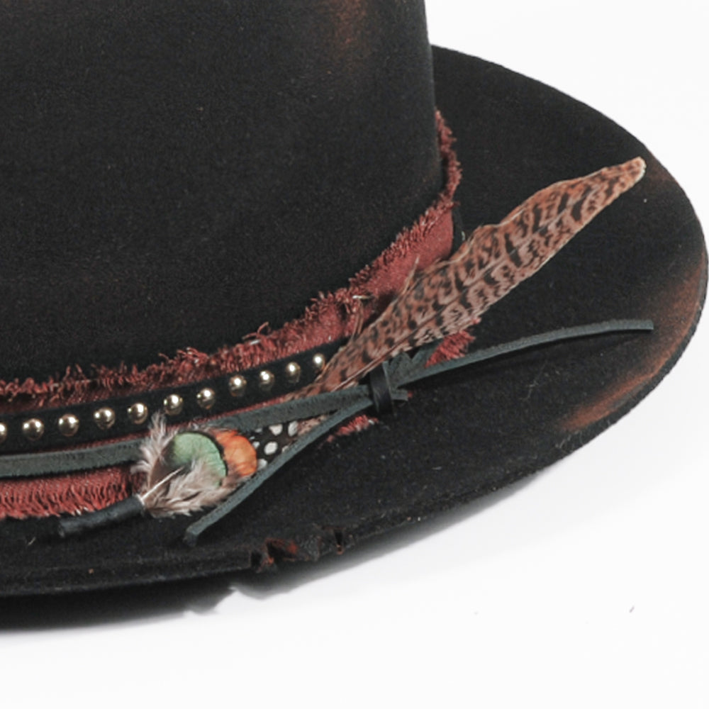 Vintage Fedora Felt(Includes All The Accessories)