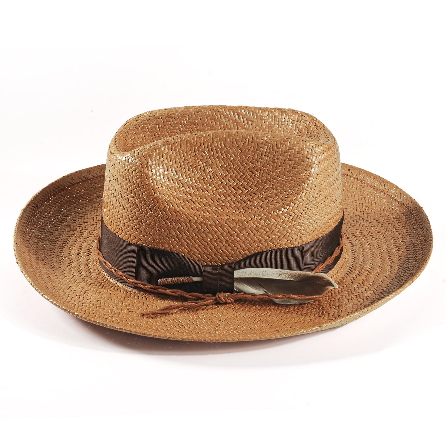 Miller Ranch Fedora Hat - Patriotic Straw(Includes All The Accessories)