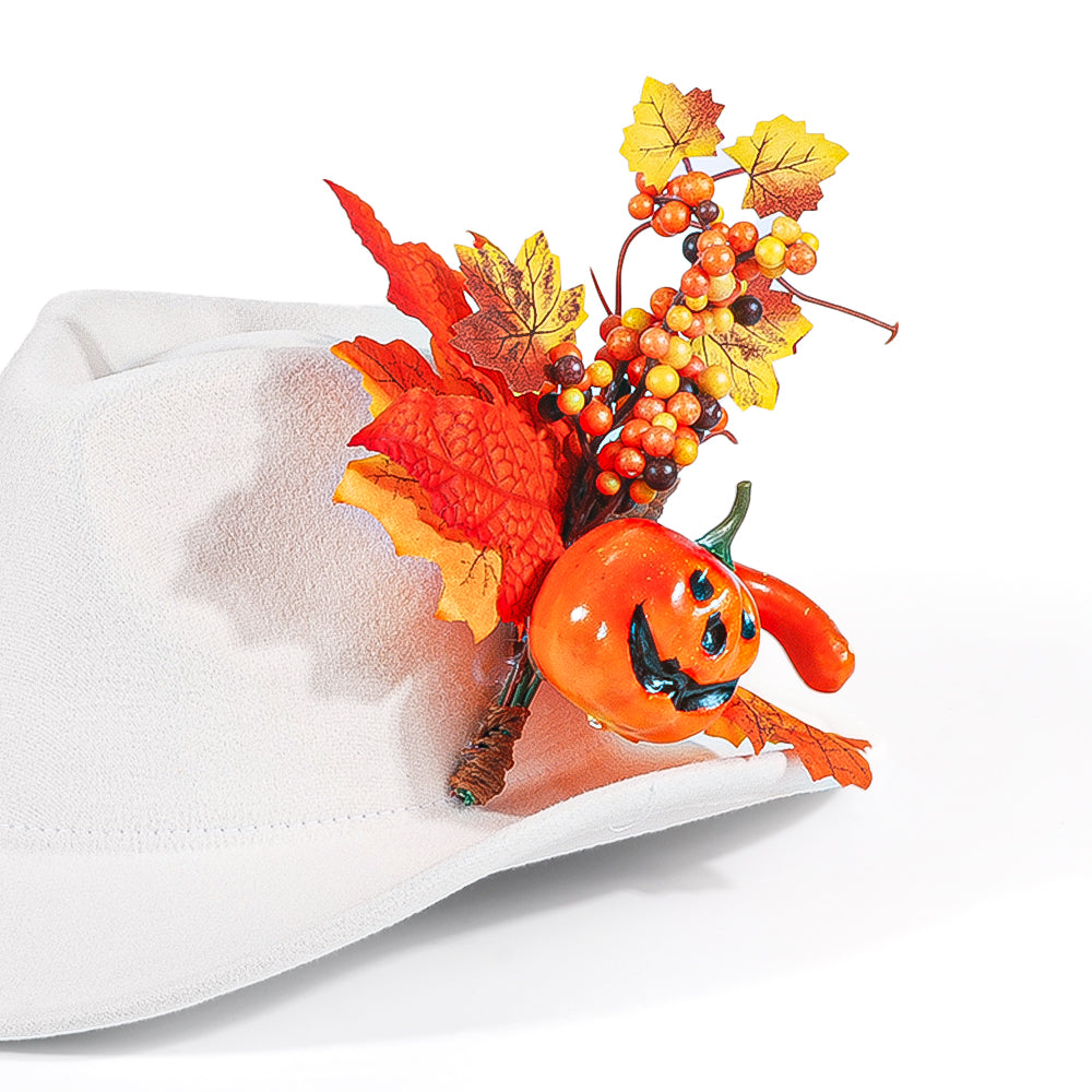 Halloween Pumpkin Felt Hat(Includes all accessories)