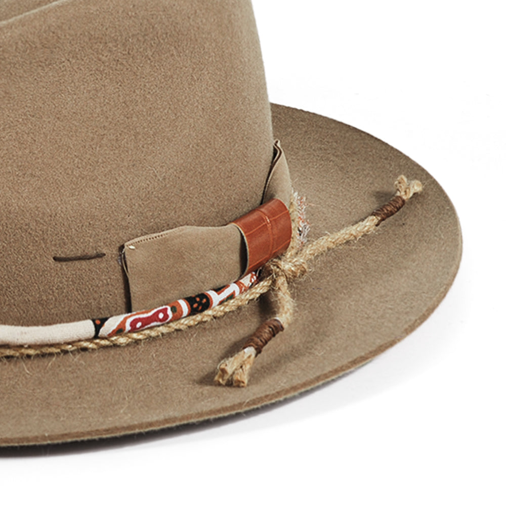 Fedora Felt(Includes All The Accessories)