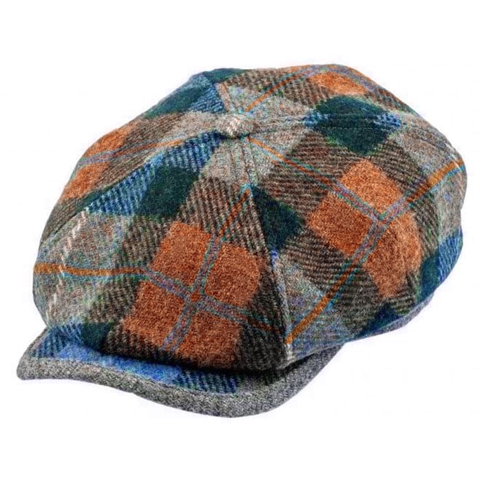 [New]Harris Tweed Flat Cap