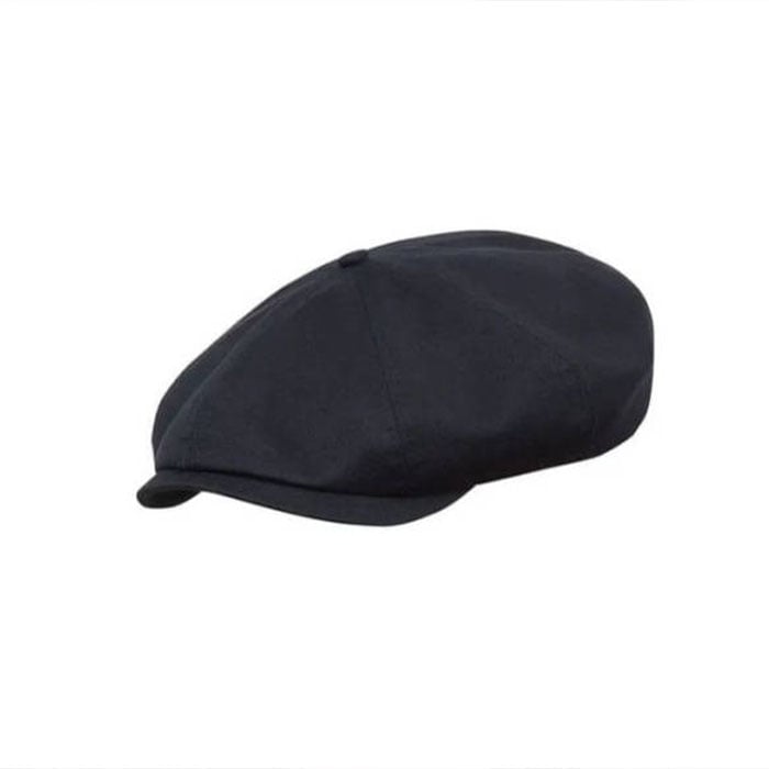 SHELBY - Waxed Cotton Scottish 8 Panels Cap