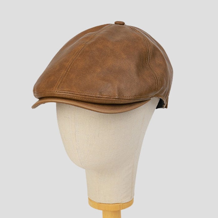 Vintage Leathers Flat Cap