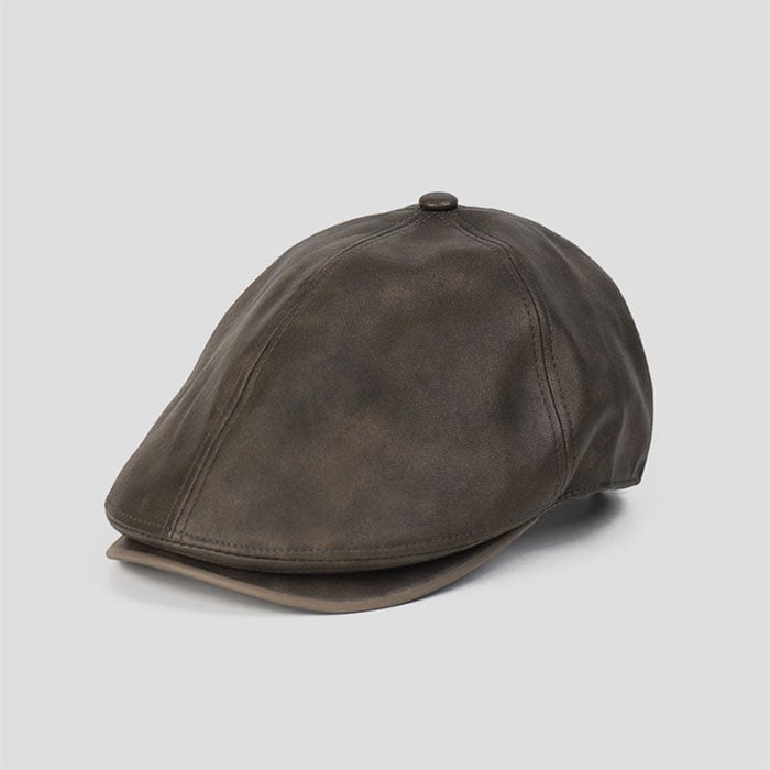 Vintage Leathers Flat Cap