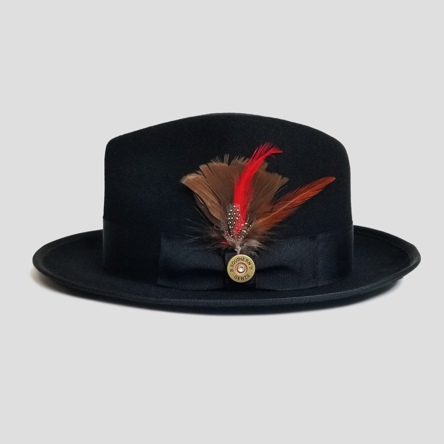 Trilby Fedora Hat – Black in