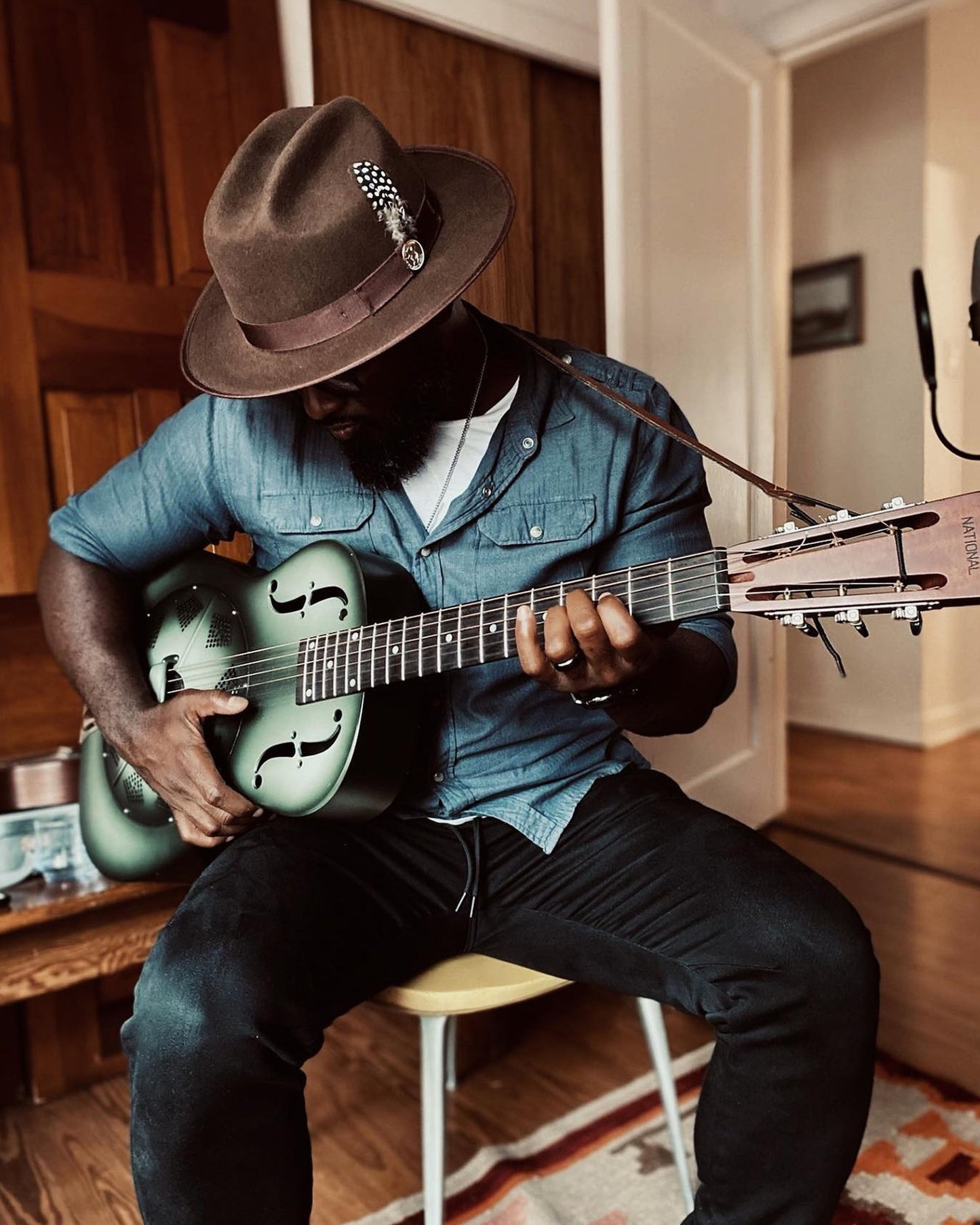 Miller Ranch Fedora Hat - Chocolate