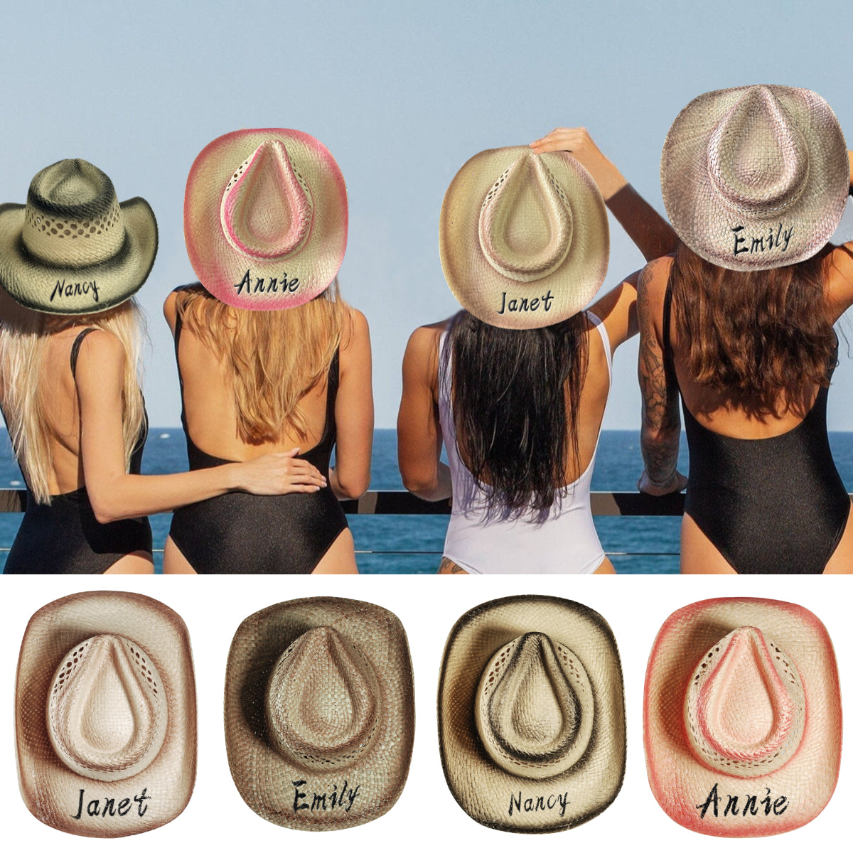 Vacation Straw Hat（Support For Customization）