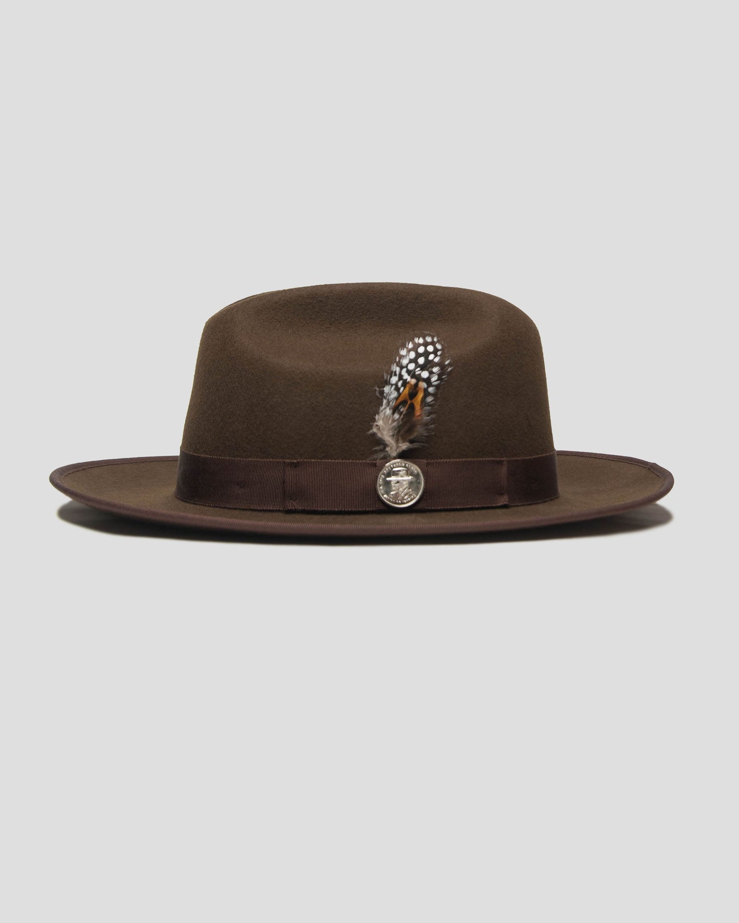 Miller Ranch Fedora Hat - Chocolate