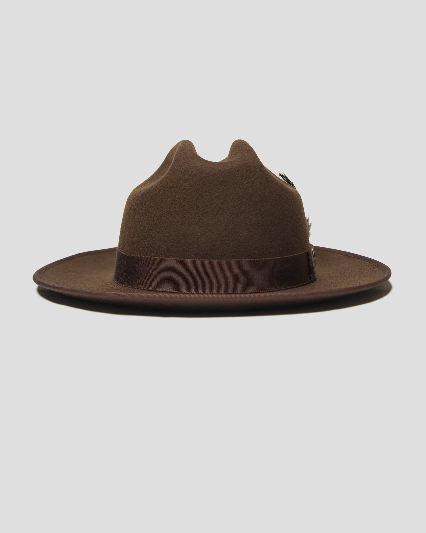 Miller Ranch Fedora Hat - Chocolate