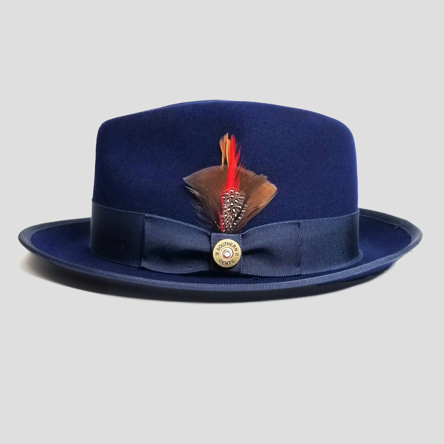 Trilby Fedora Hat – Navy