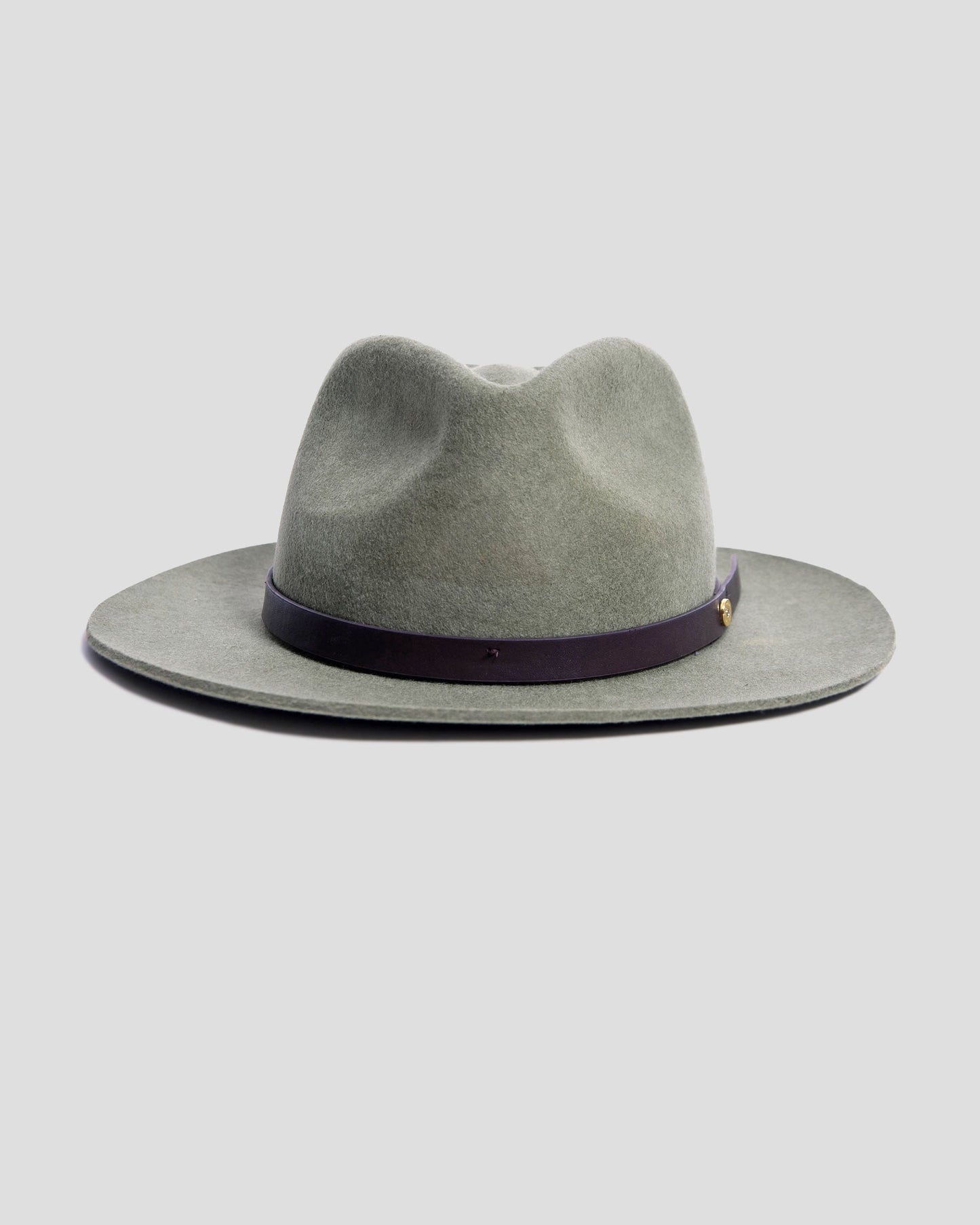 Geoffery Fedora Hat – Olive Green