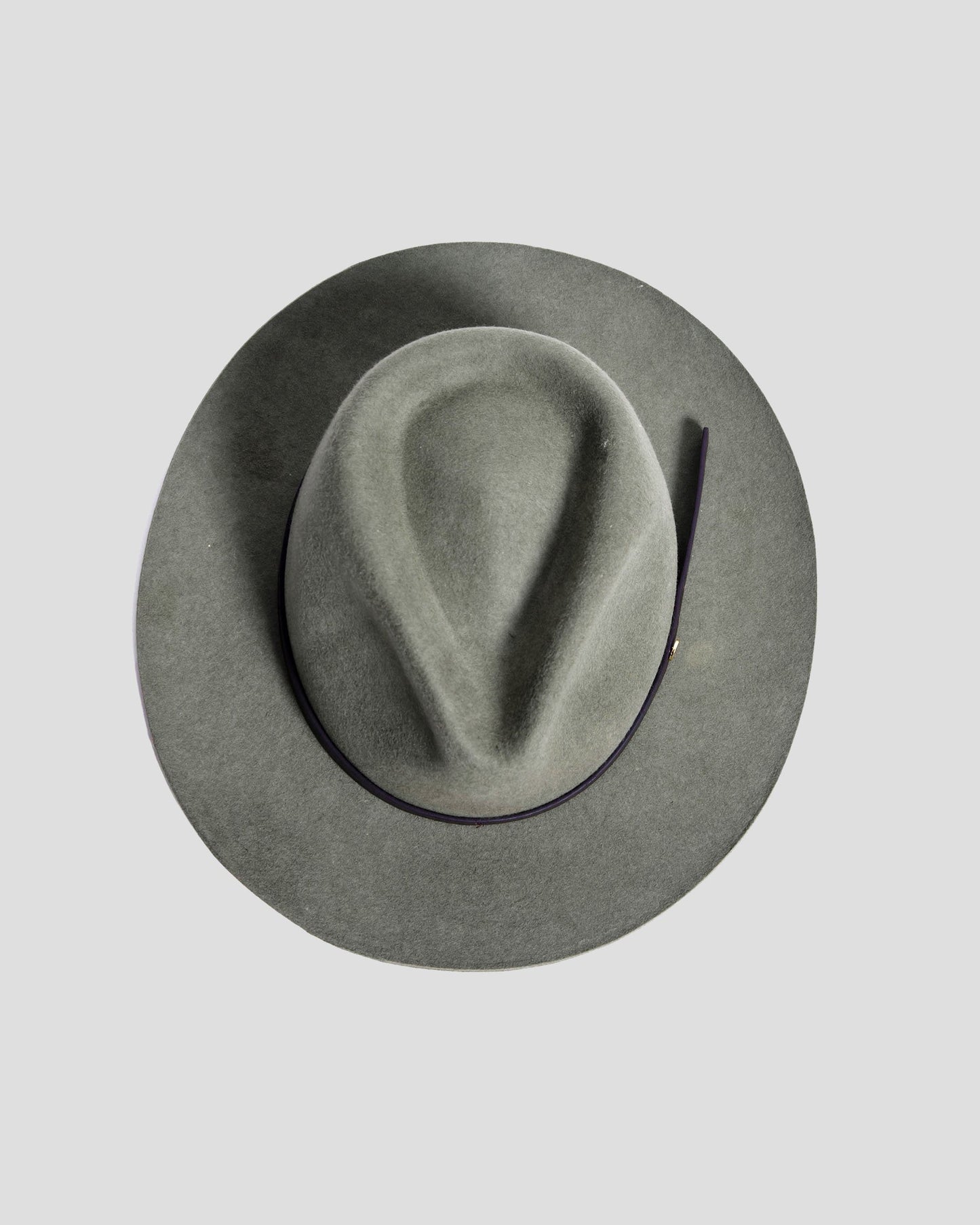 Geoffery Fedora Hat – Olive Green