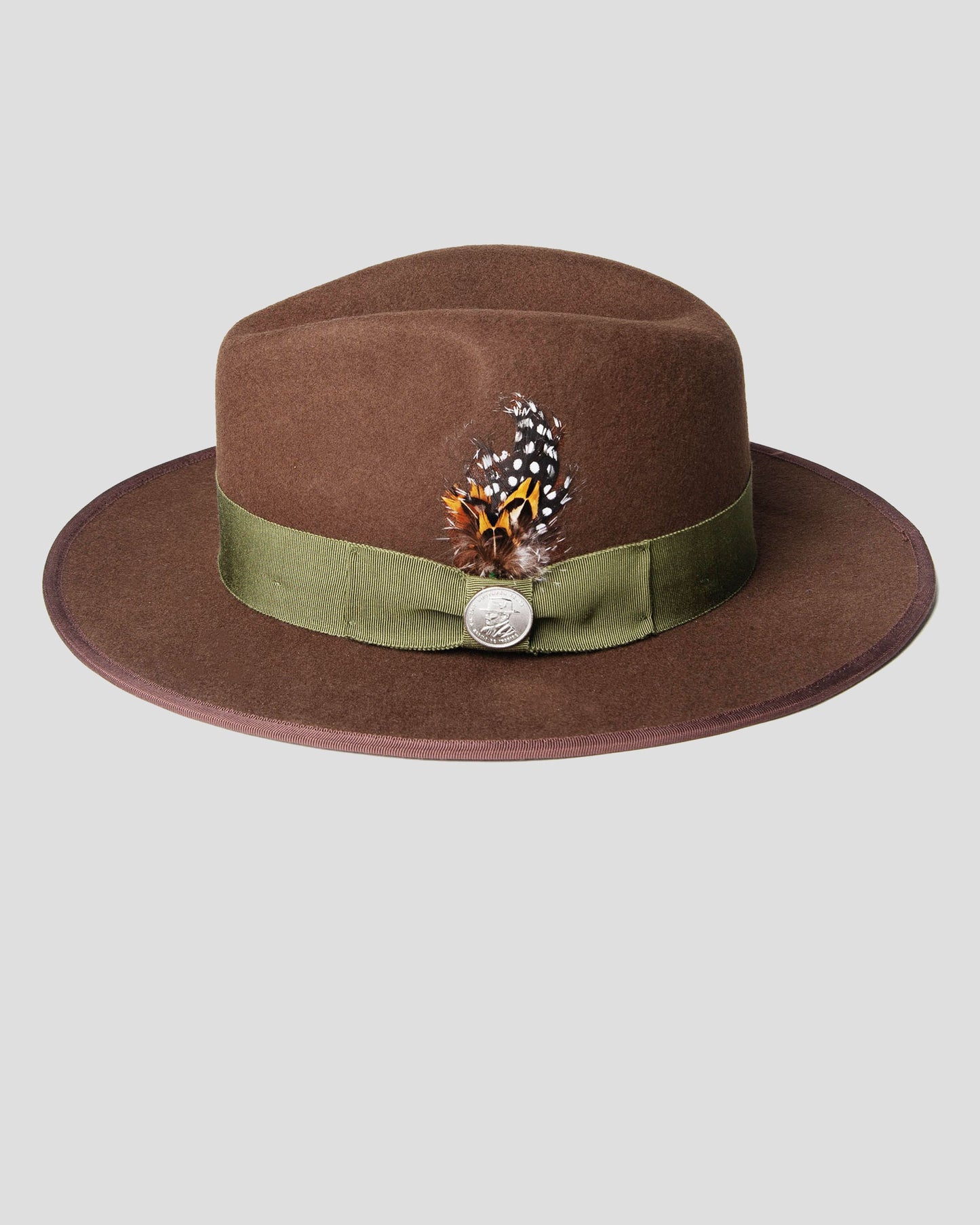 James Fedora Hat – Brown