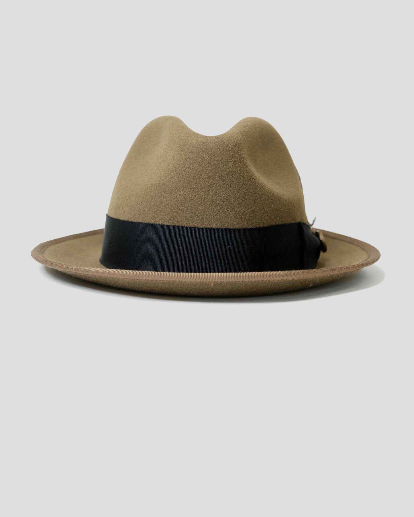 Trilby Fedora Hat – Dark Olive