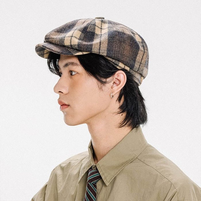 Painter News Boy 8 Panels Cap-Panno