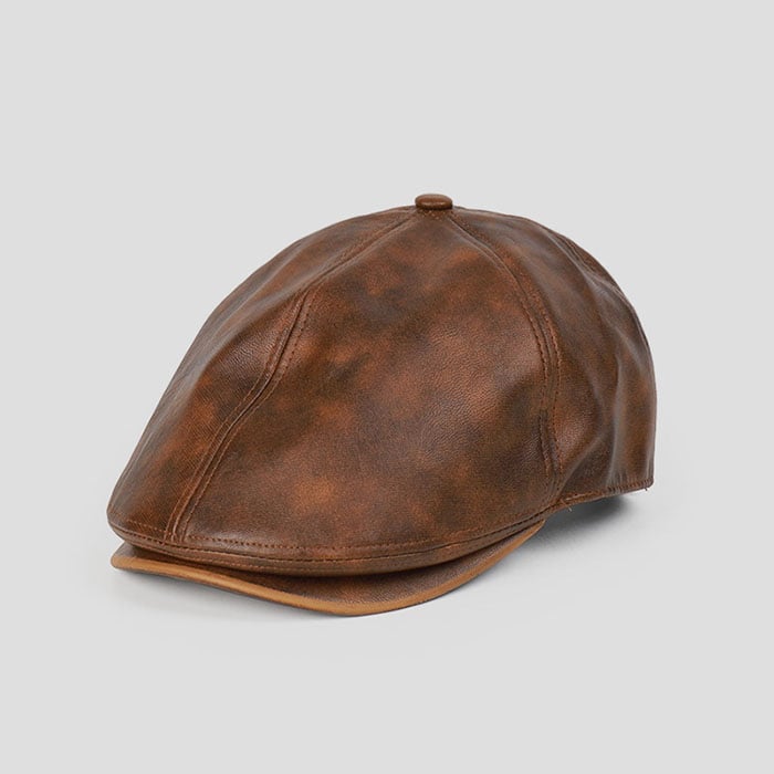 Vintage Leathers Flat Cap