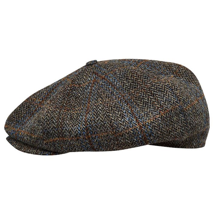 Peaky Blinders Genuine Scottish Harris Tweed 8 Panels Man Cap