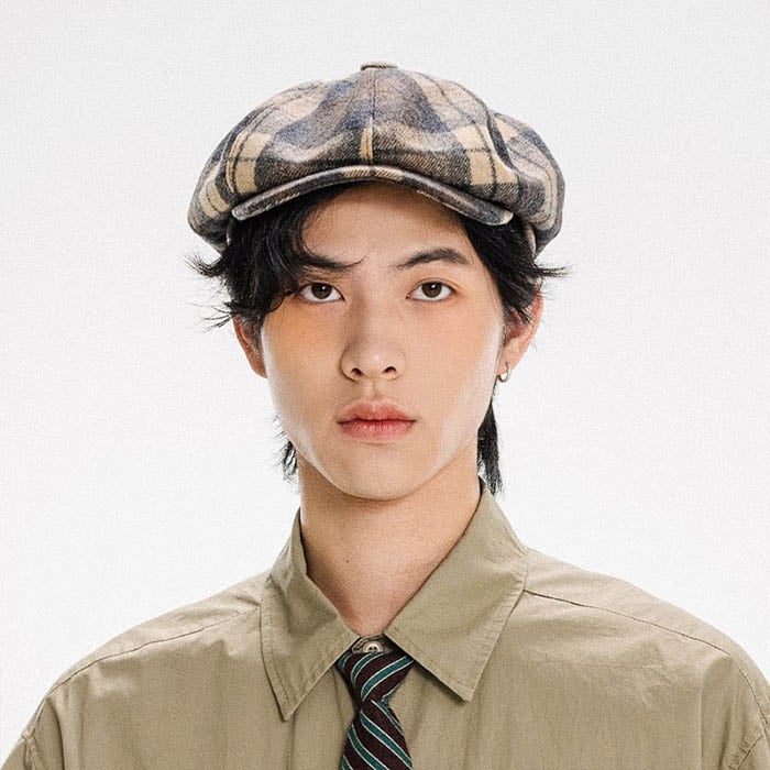 Painter News Boy 8 Panels Cap-Panno