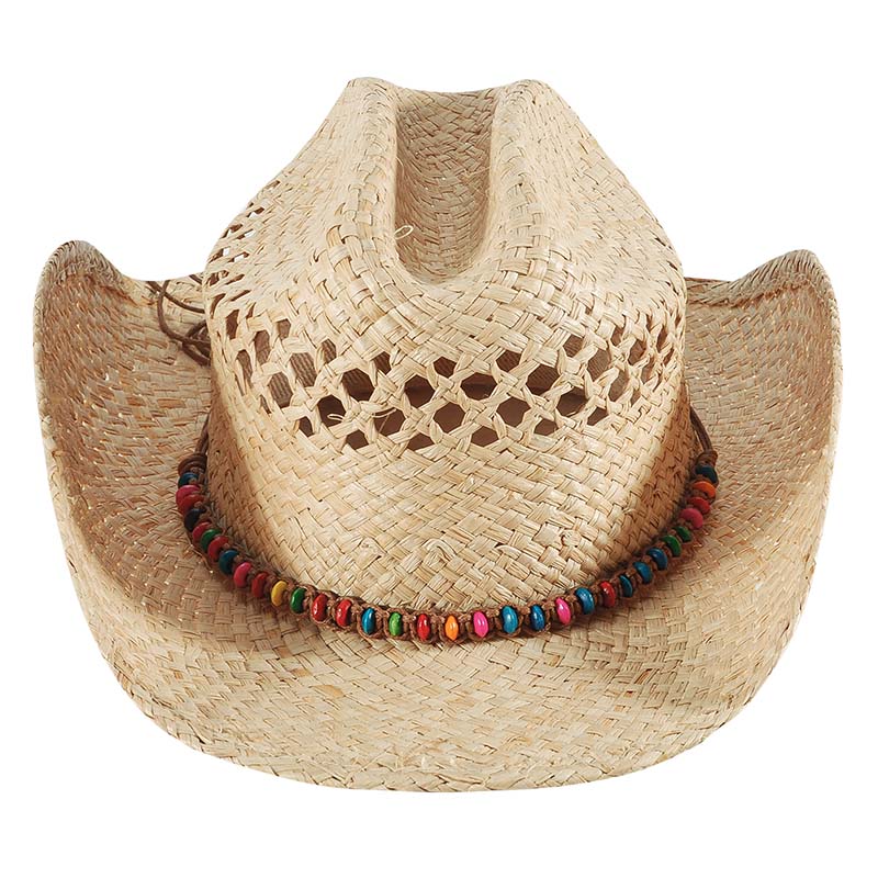 Western Straw Cowboy Hat