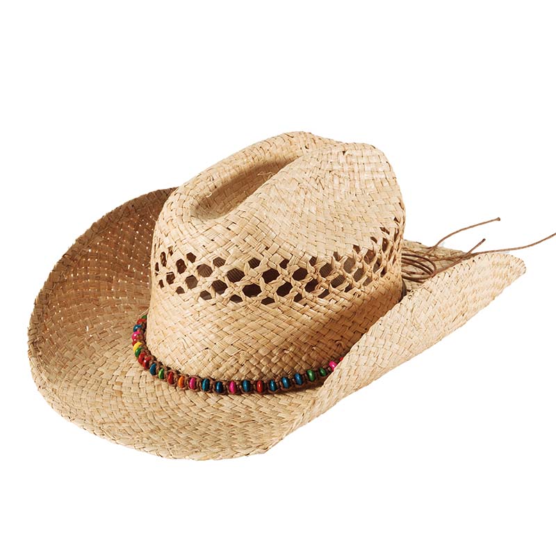 Western Straw Cowboy Hat