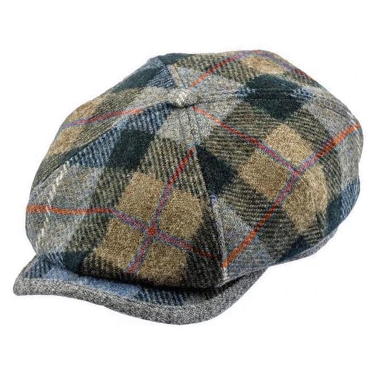 [New]Harris Tweed Flat Cap