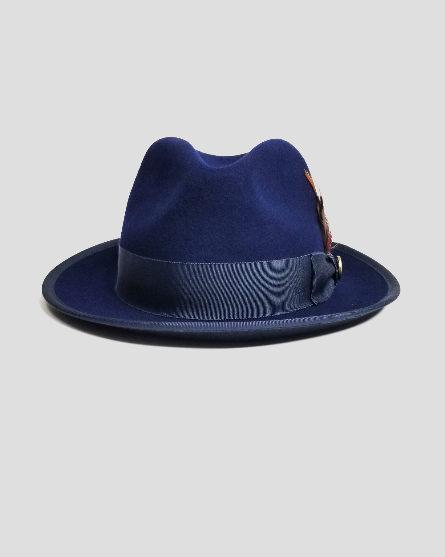 Trilby Fedora Hat – Navy