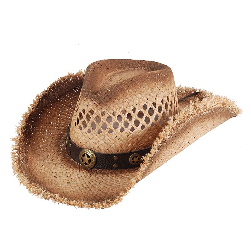 Western Straw Vintage Cowboy Hat