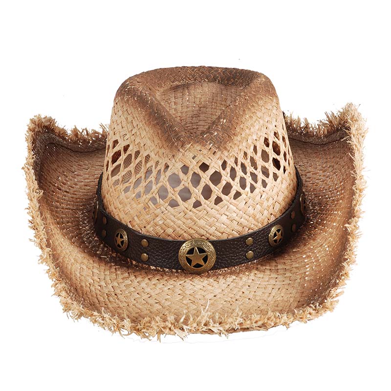 Western Straw Vintage Cowboy Hat