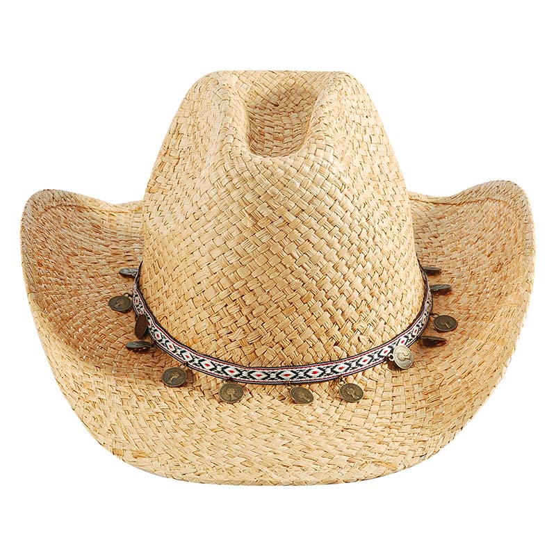 Western Straw Vintage Cowboy Hat