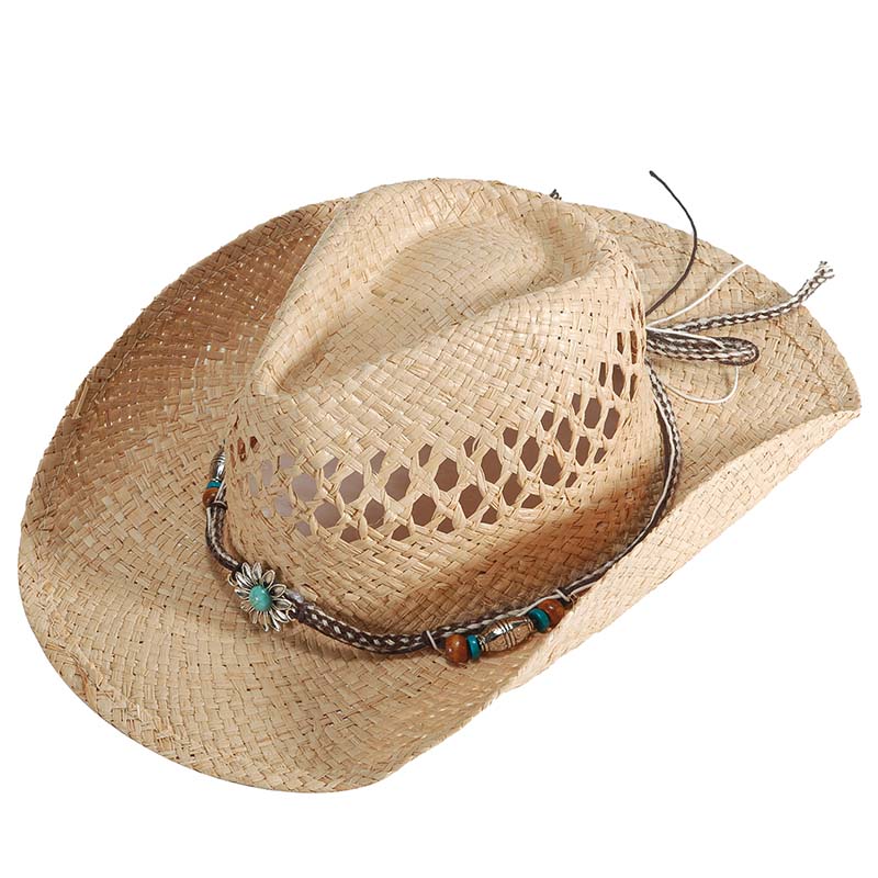 Western Straw Cowboy Vintage Hat