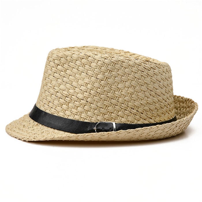 Crimping Jazz Straw Hat