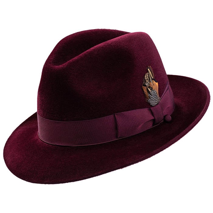 Galaxy Hat-Burgundy