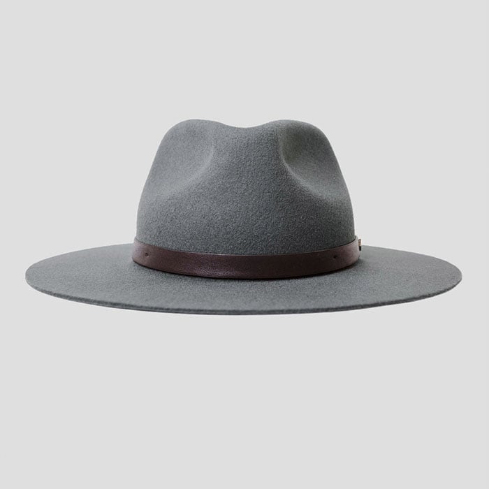 Geoffery Fedora Hat – Dark Grey