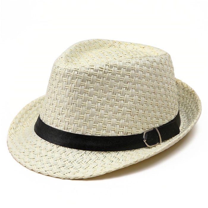 Crimping Jazz Straw Hat