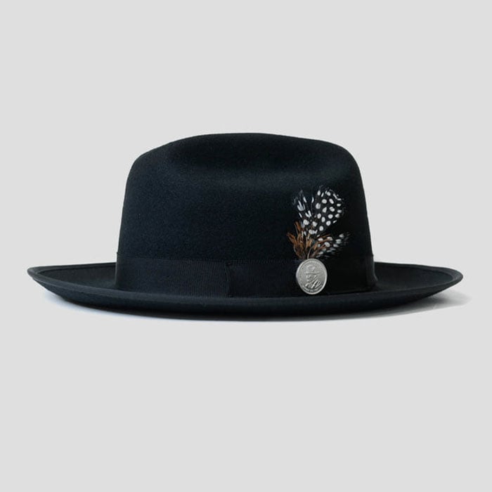 Miller Ranch Fedora Hat - Black